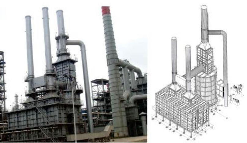 2021 CNOOC Huizhou 2 million tons/year gasoline and diesel hydrogenation unit reaction feed heating furnace,  fractionation tower feed heating furnace, and combined waste heat recovery system