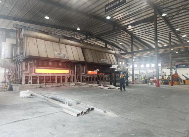 2024 Saudi Arabia dual aluminum smelting furnace