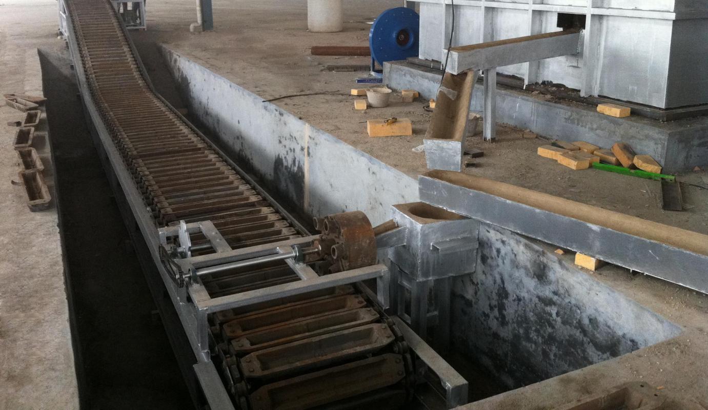 Aluminum ingot production line