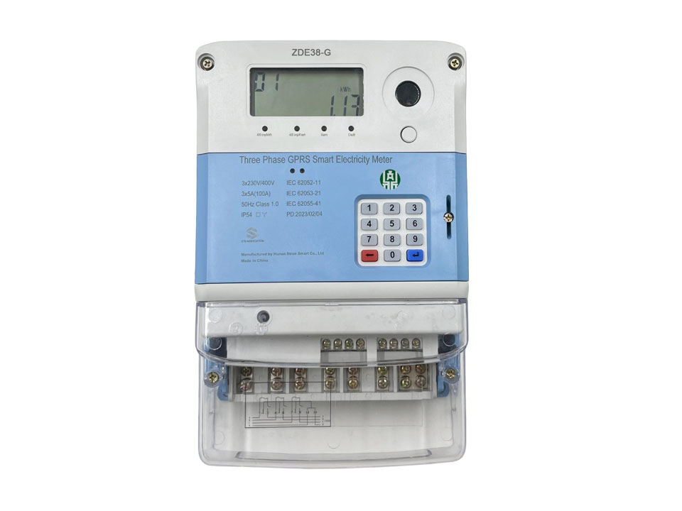 ZDE38-G Three Phase DLMS Smart Electricity Meter